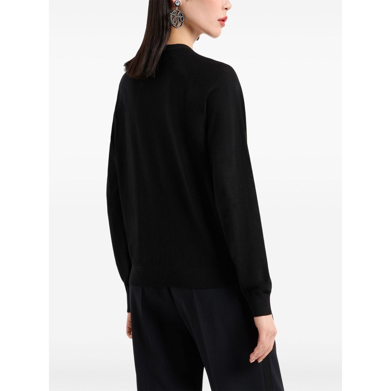 Emporio Armani Sweaters Black Topwear Emporio Armani