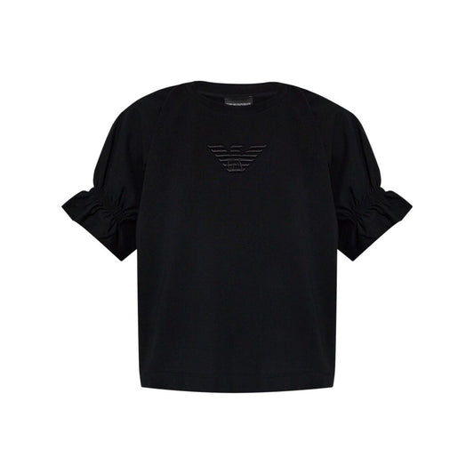 Emporio Armani T-shirts and Polos Black Topwear Emporio Armani