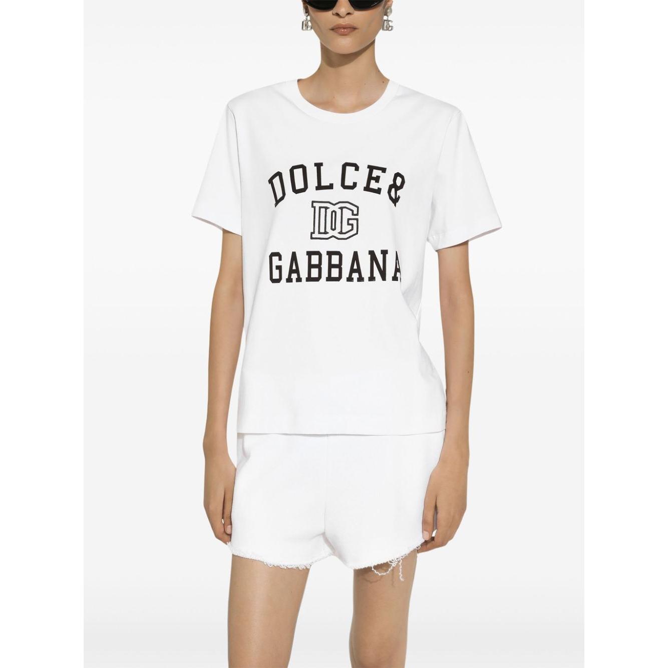 Dolce & Gabbana T-shirts and Polos White Topwear Dolce & Gabbana