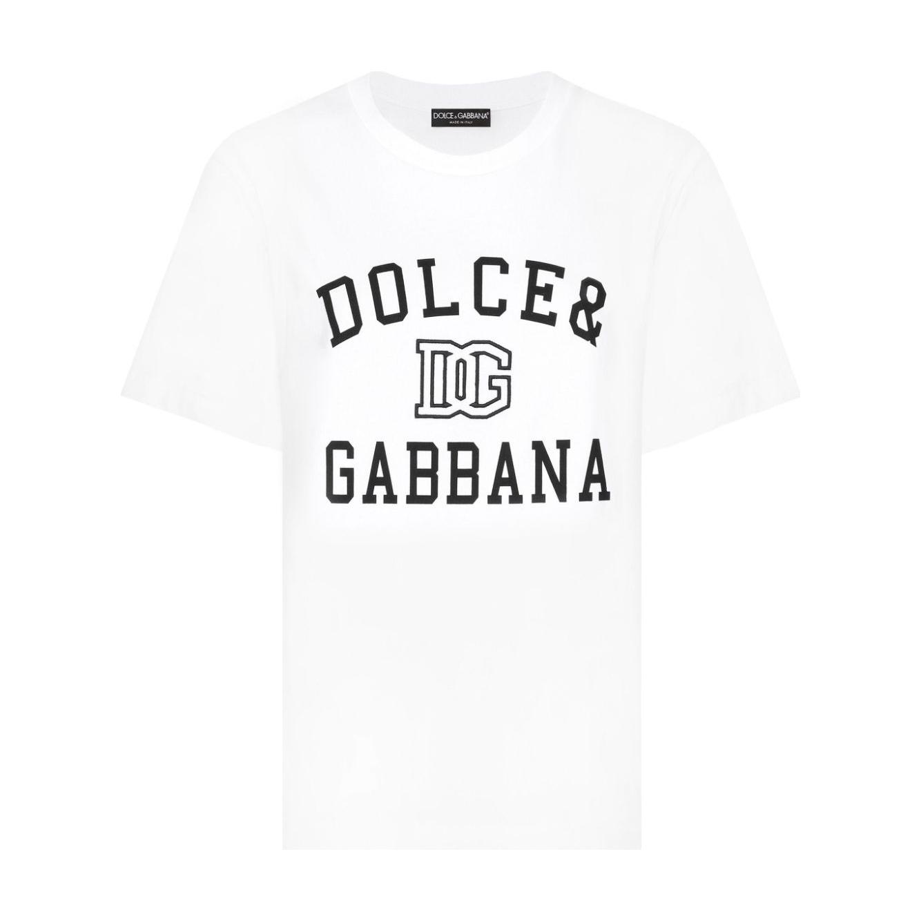 Dolce & Gabbana T-shirts and Polos White Topwear Dolce & Gabbana