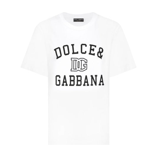 Dolce & Gabbana T-shirts and Polos White Topwear Dolce & Gabbana