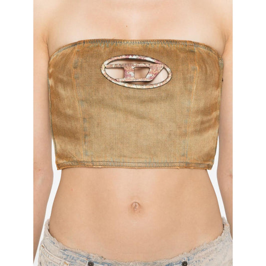 Diesel Top Beige Topwear Diesel