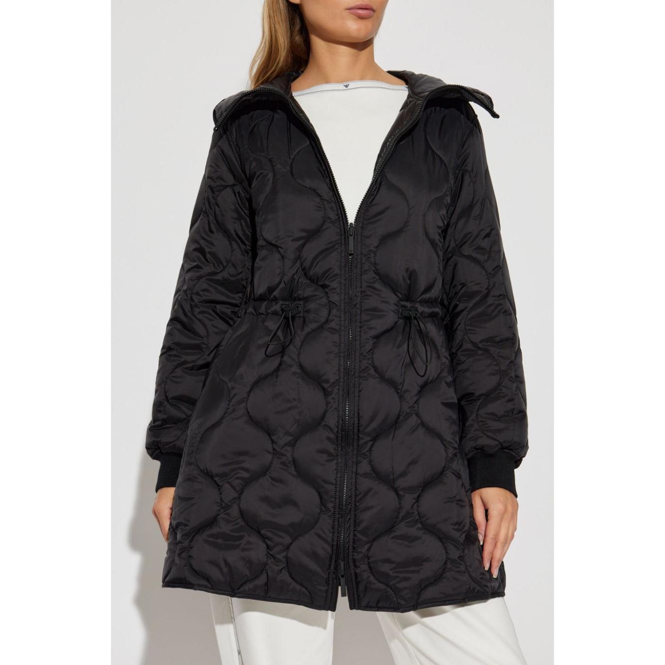 Emporio Armani Coats Black Jackets Emporio Armani