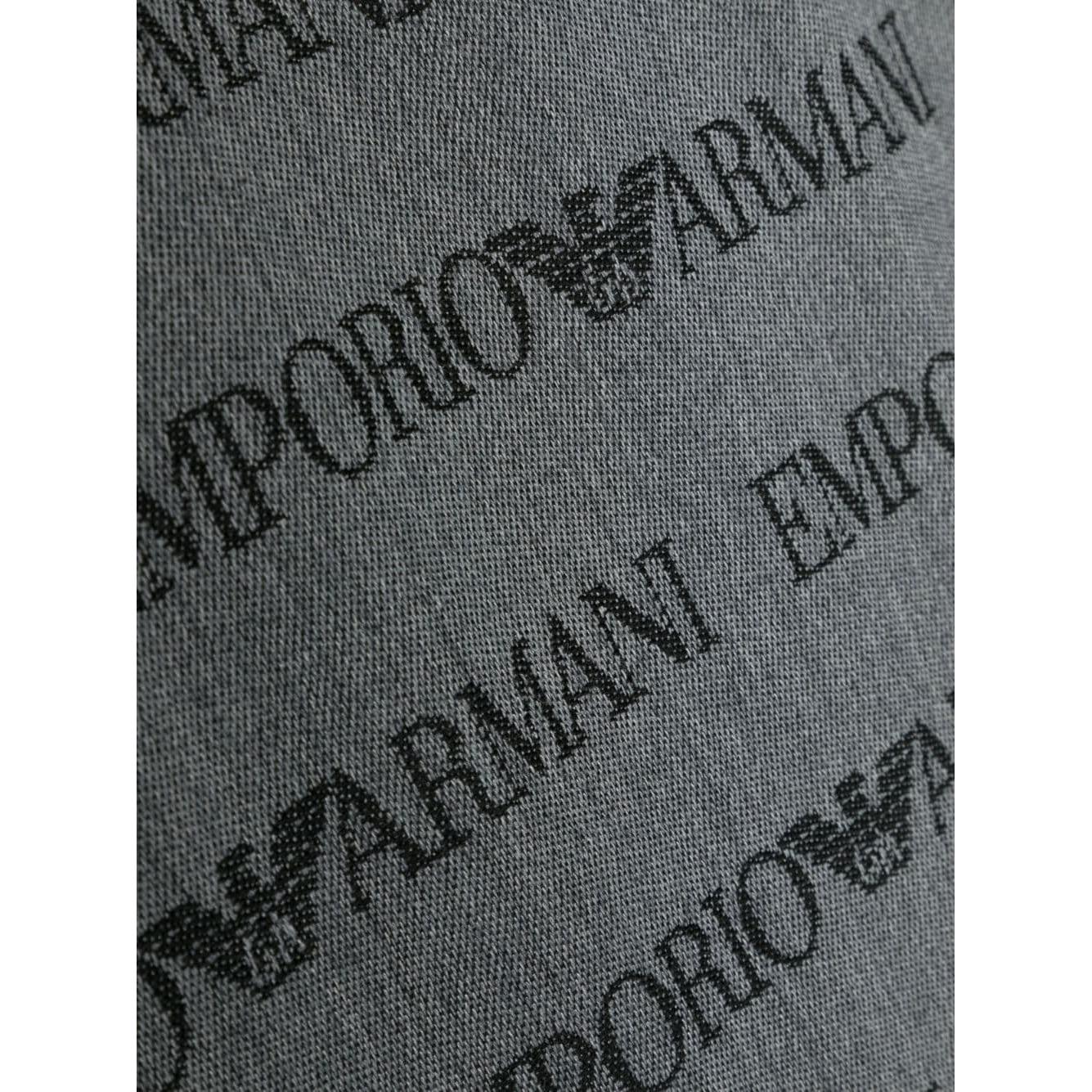 Emporio Armani Scarfs Grey Scarves Hats & Gloves Emporio Armani