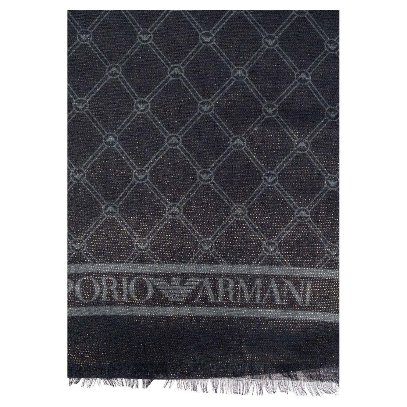 Emporio Armani Scarfs Grey Scarves Hats & Gloves Emporio Armani