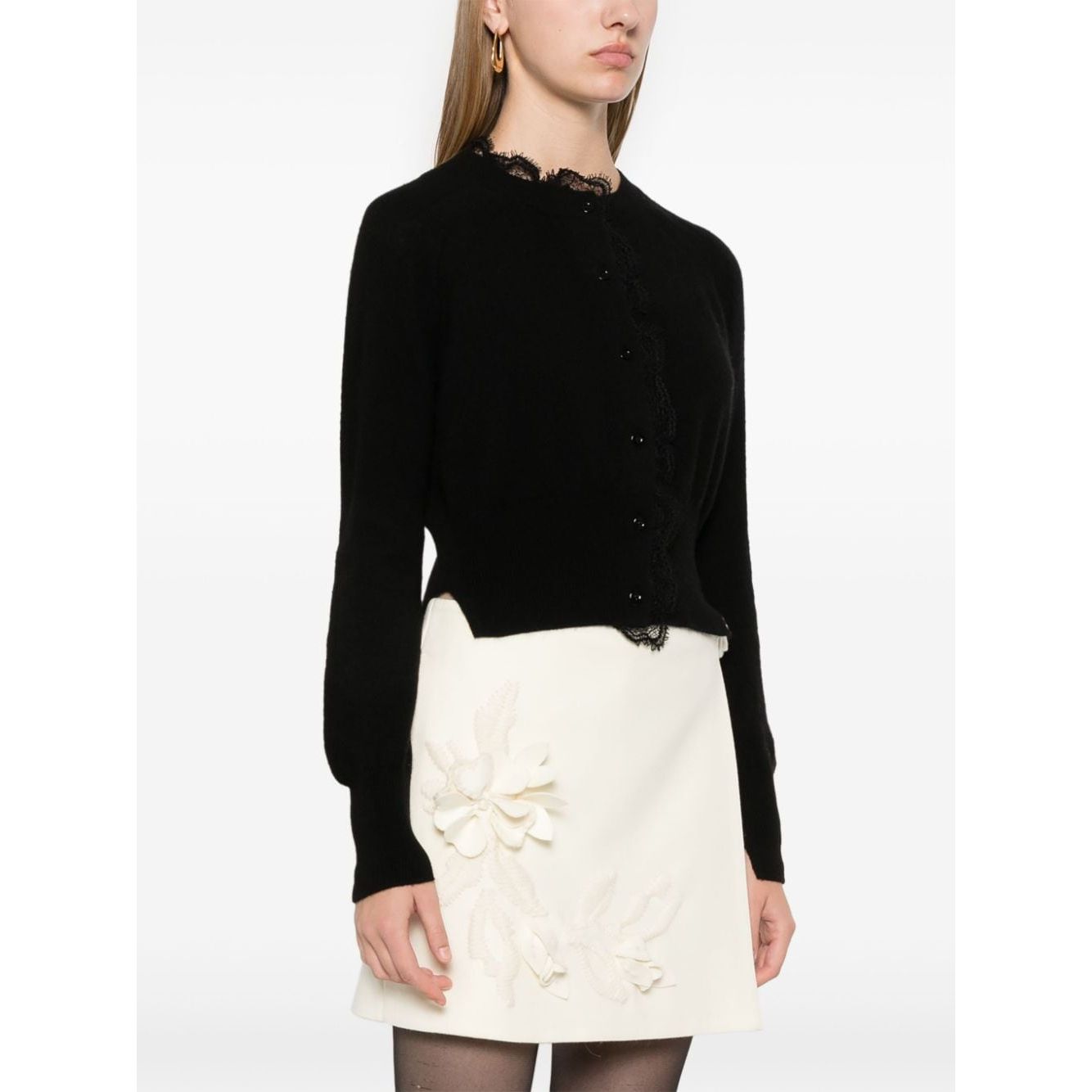 Ermanno Scervino Sweaters Black Topwear Ermanno Scervino