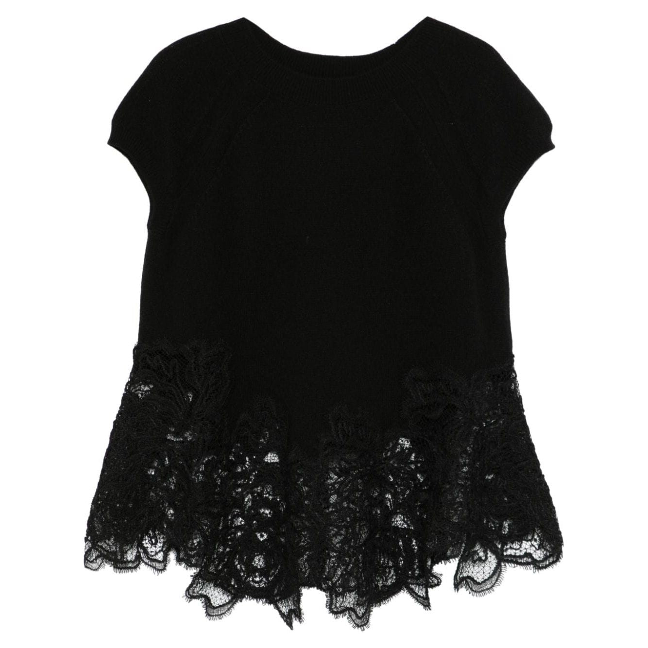 Ermanno Scervino T-shirts and Polos Black Topwear Ermanno Scervino