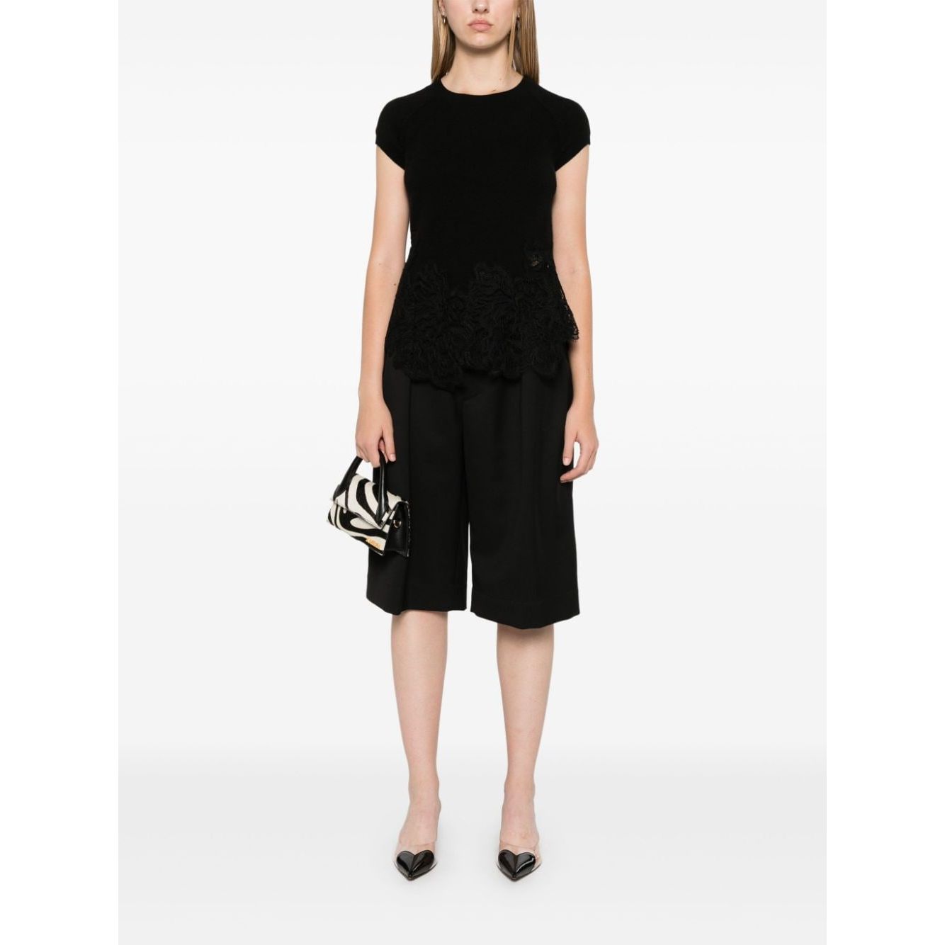 Ermanno Scervino T-shirts and Polos Black Topwear Ermanno Scervino