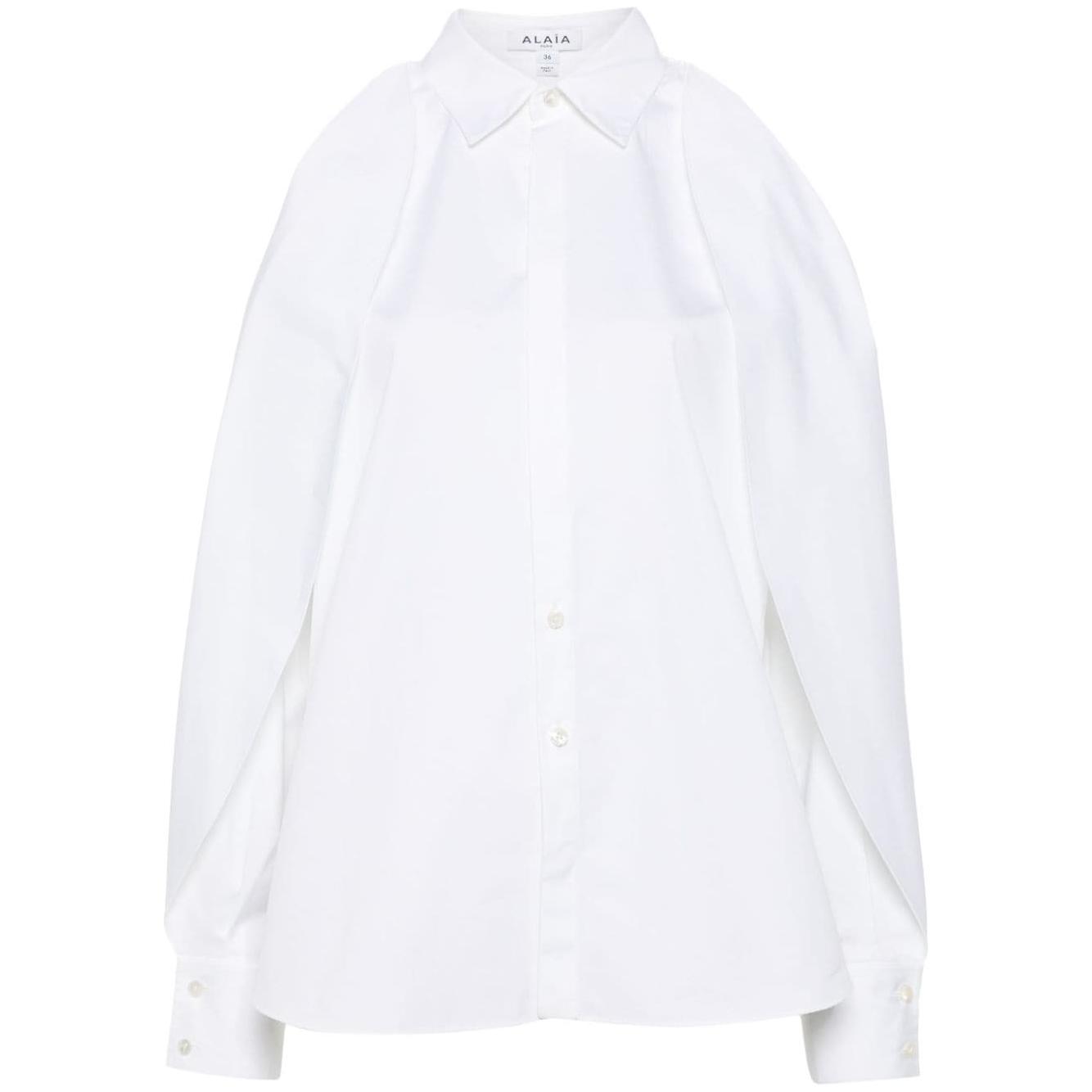 Alaia Shirts White Shirts Alaia