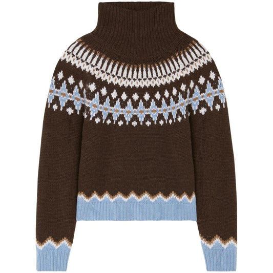 Alanui Sweaters Brown Topwear Alanui