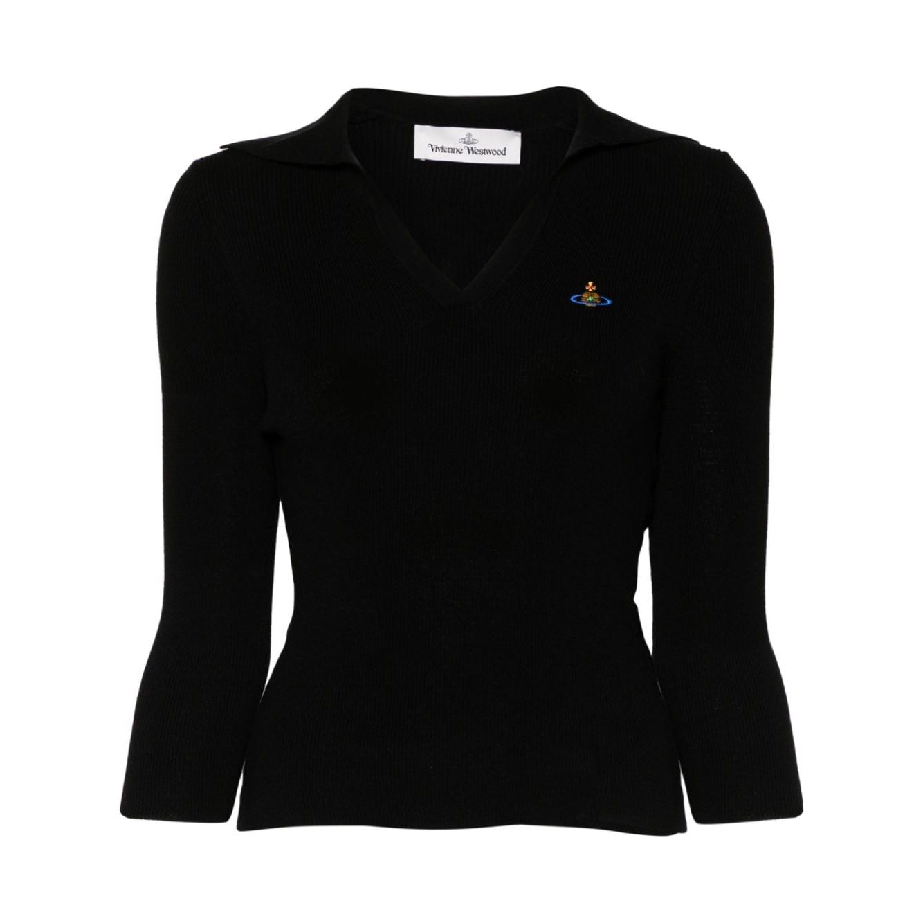 Vivienne Westwood organic cotton-cashmere blend shirts Black Topwear Vivienne Westwood