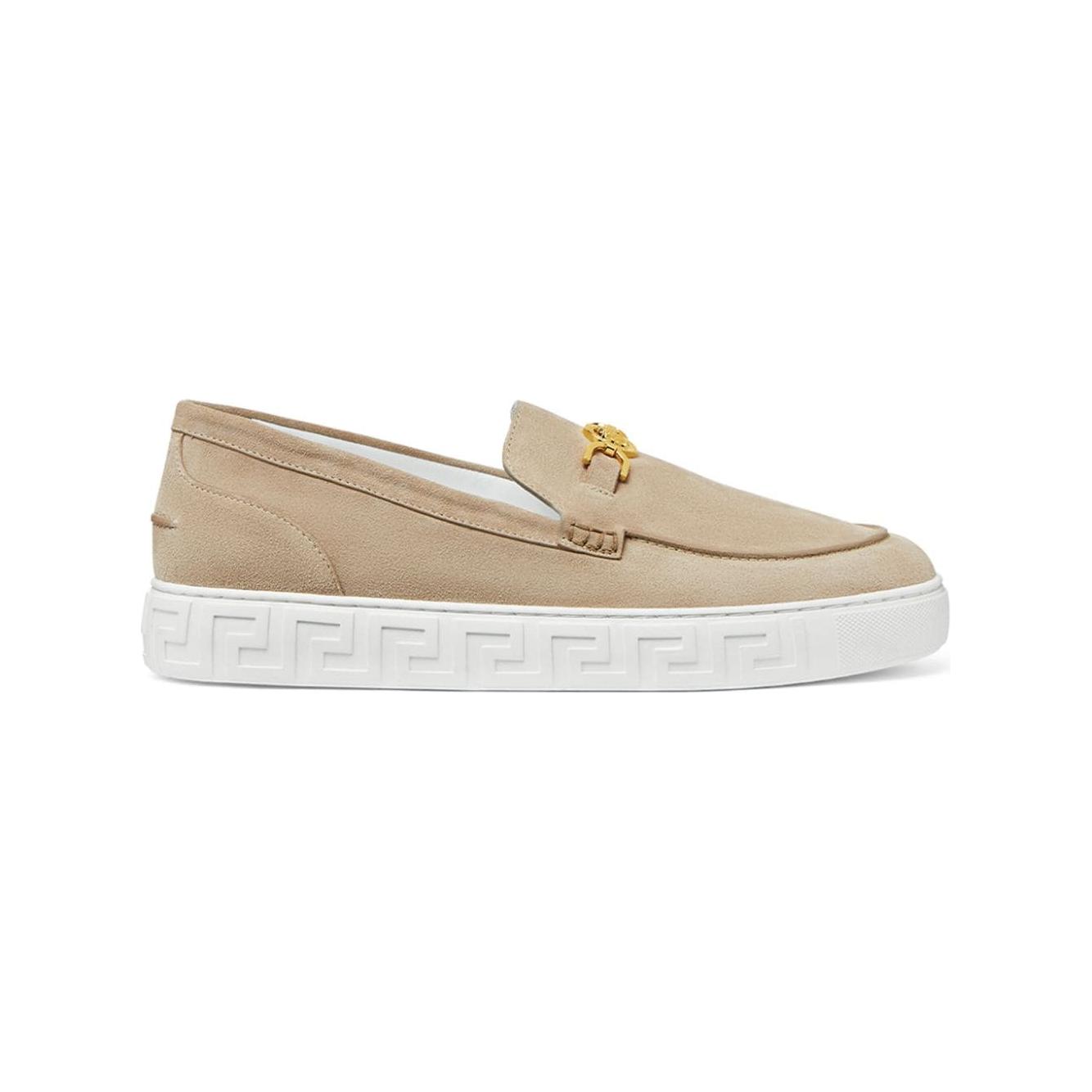 Versace Flat shoes Beige Moccasins Versace