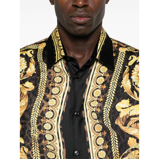 Versace Barocco-print shirt