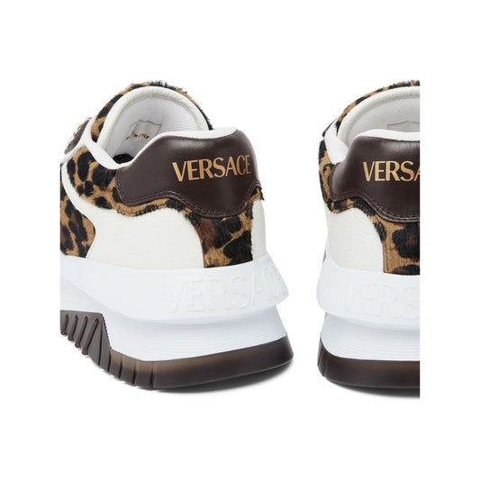 Versace Odissea leopard-print Sneakers