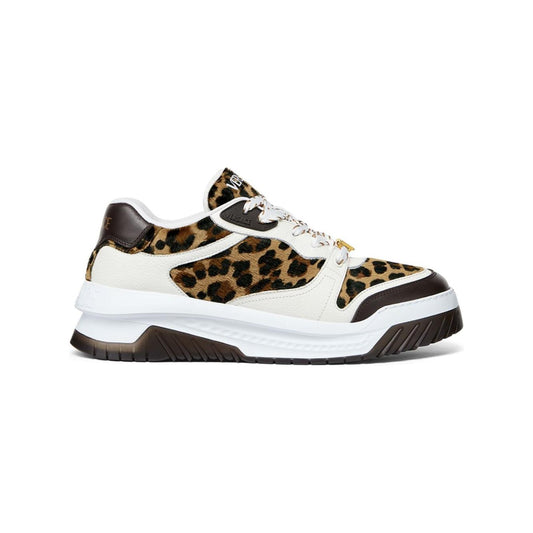 Versace Odissea leopard-print Sneakers