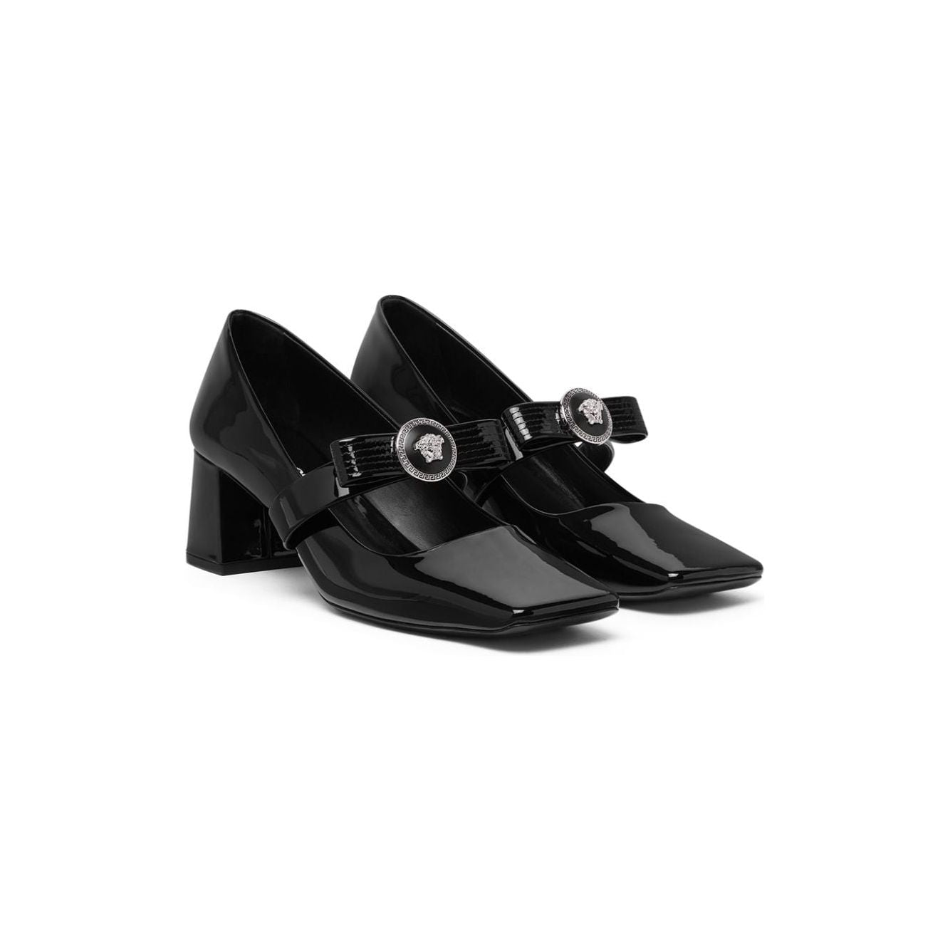 Versace With Heel Black High Heel Versace