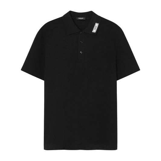 Versace T-shirts and Polos Black