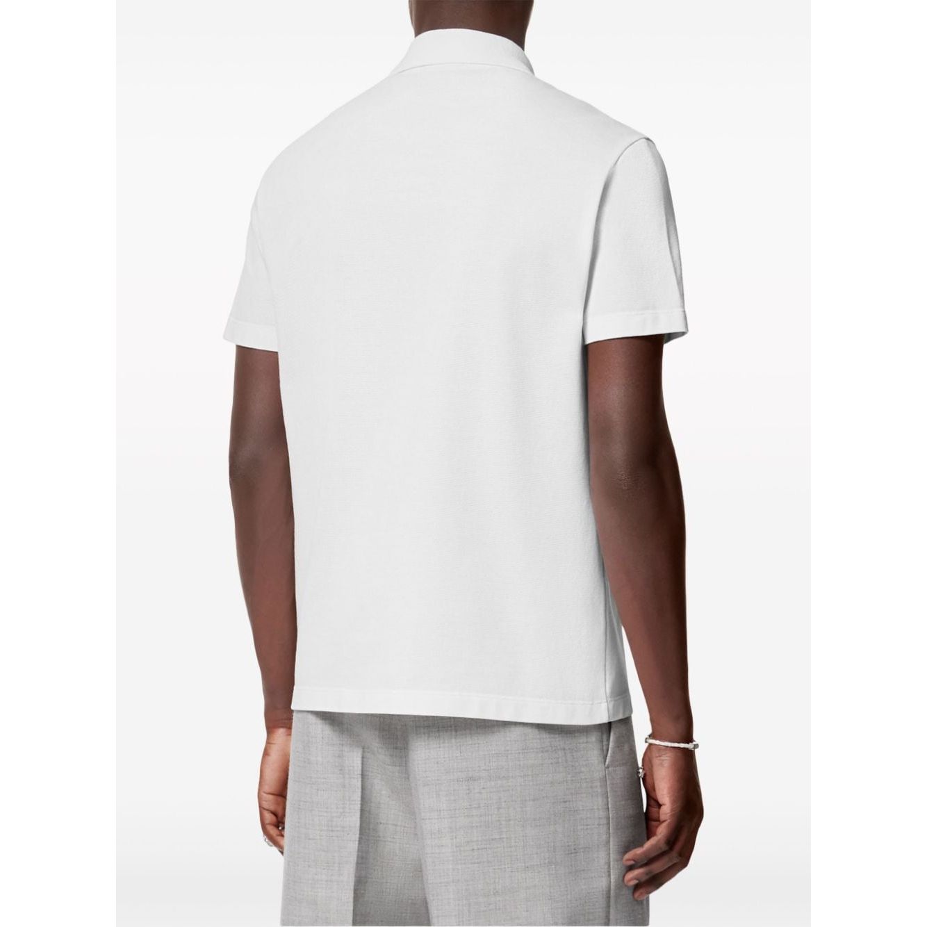 Versace T-shirts and Polos White Topwear Versace