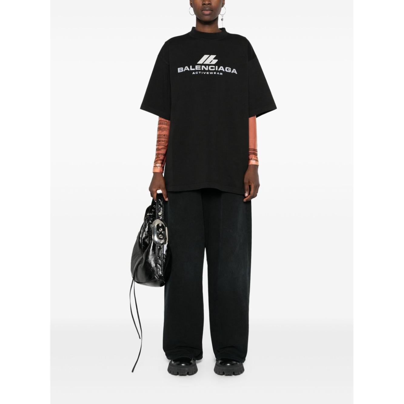 Balenciaga T-shirts and Polos Black Topwear Balenciaga