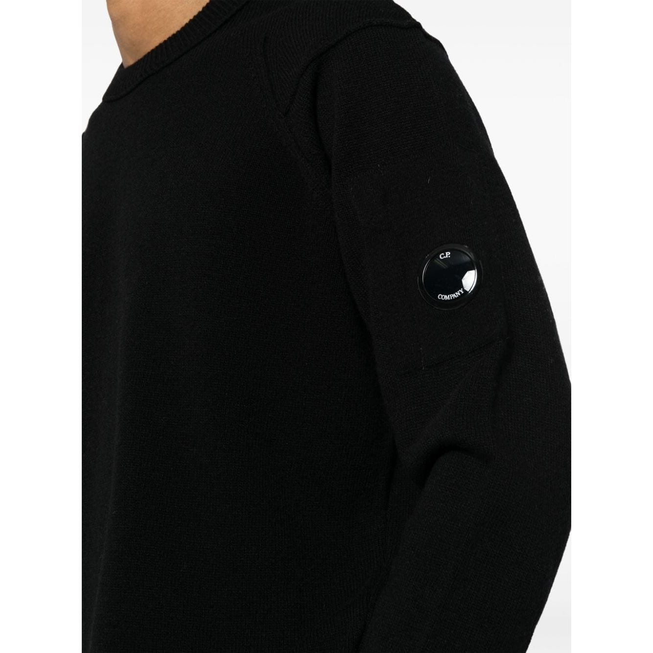 C.P.Company Sweaters Black Topwear C.P.Company