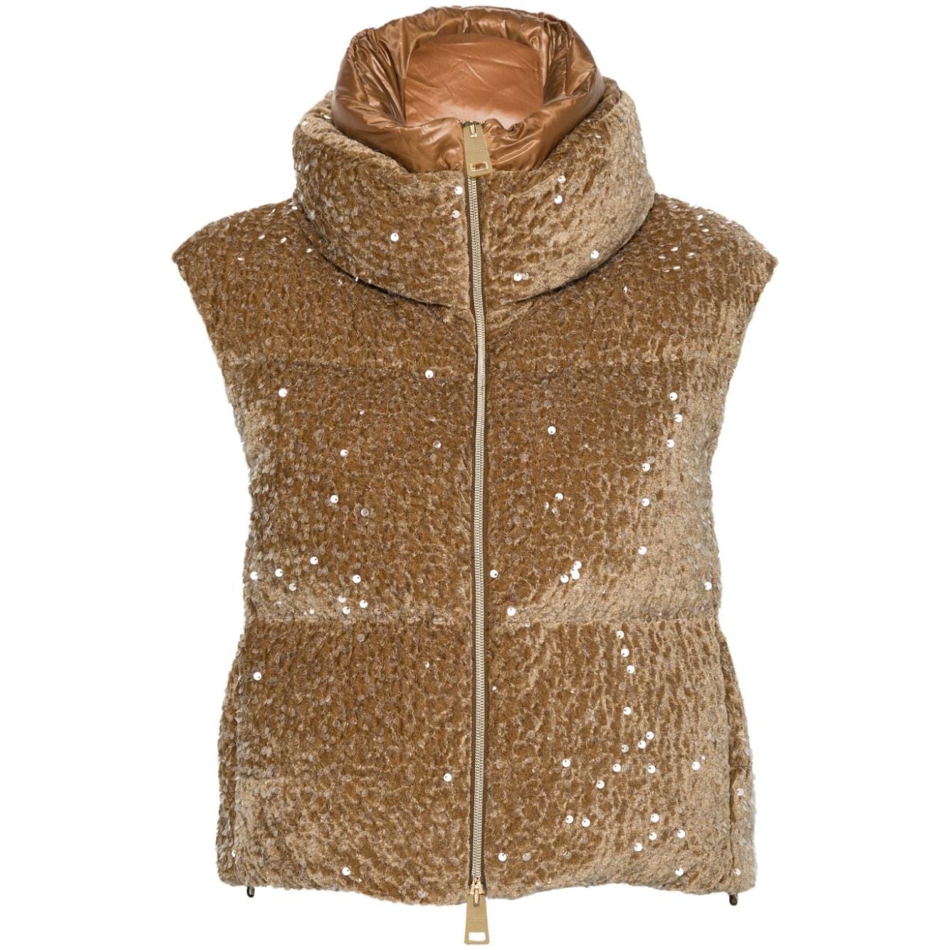 Herno Jackets Camel Vests Herno