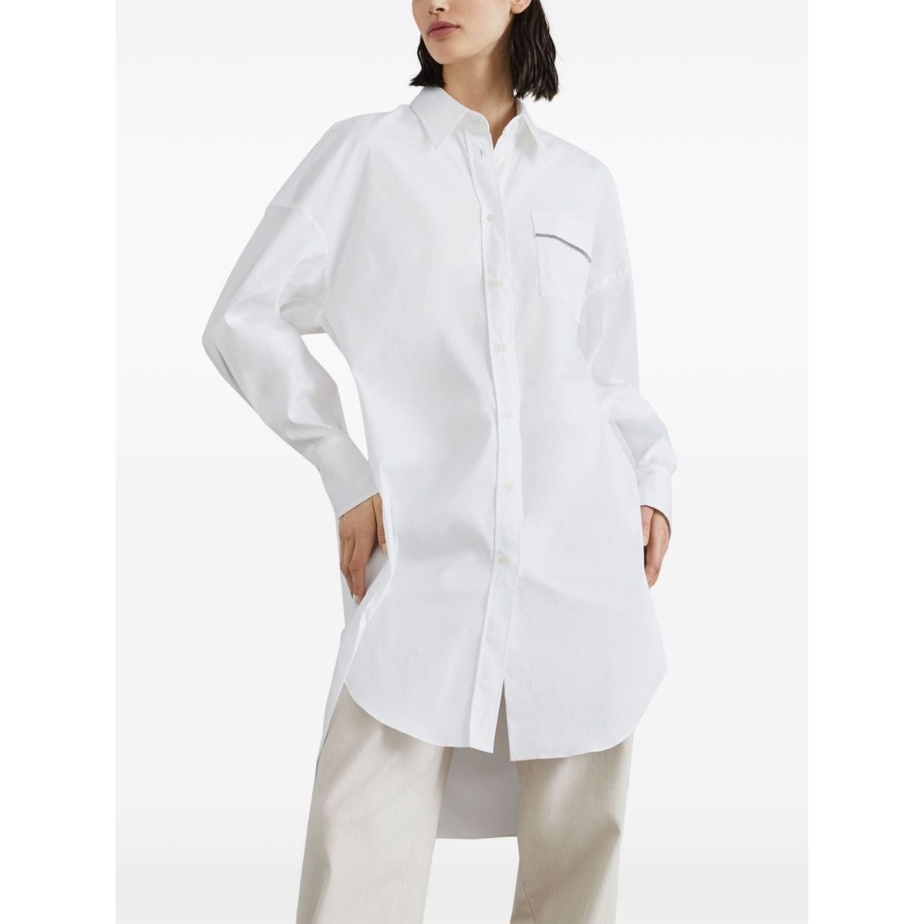 Brunello Cucinelli Shirts White Shirts Brunello Cucinelli