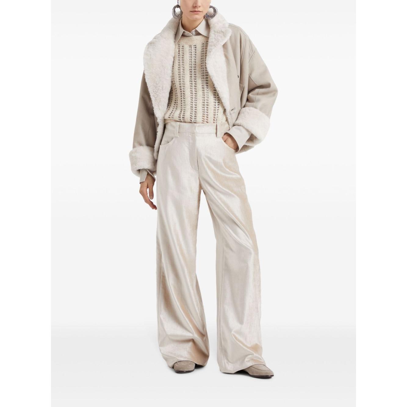 Brunello Cucinelli Trousers Beige Trousers Brunello Cucinelli