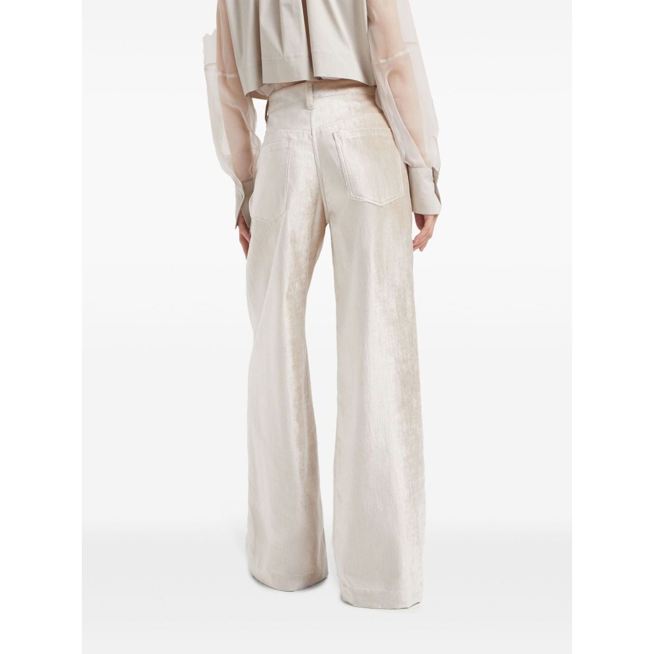 Brunello Cucinelli Trousers Beige Trousers Brunello Cucinelli