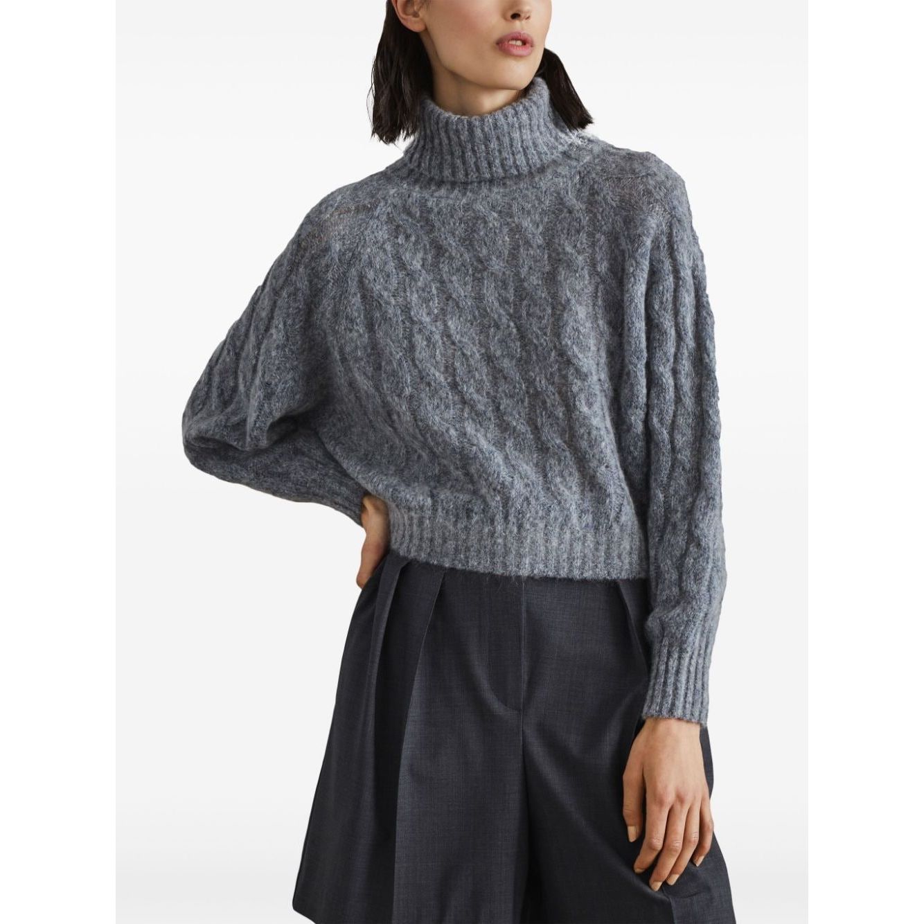 Brunello Cucinelli Sweaters Blue Topwear Brunello Cucinelli