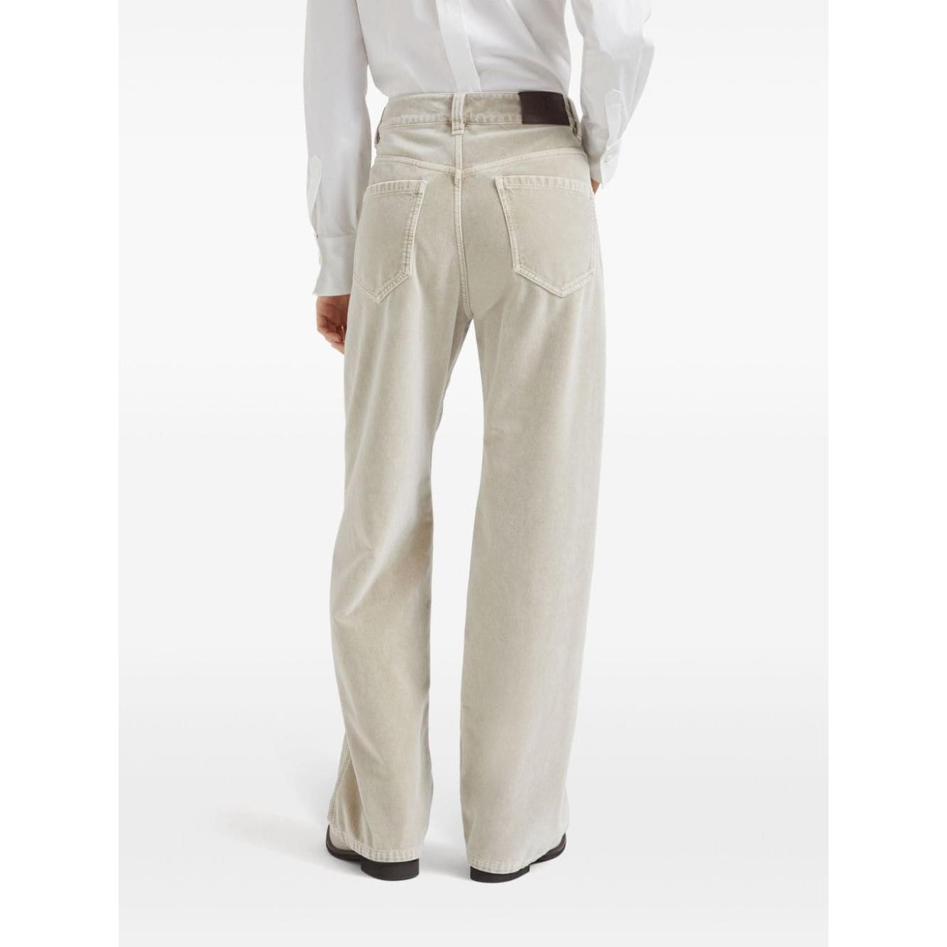 Brunello Cucinelli Trousers Beige Trousers Brunello Cucinelli