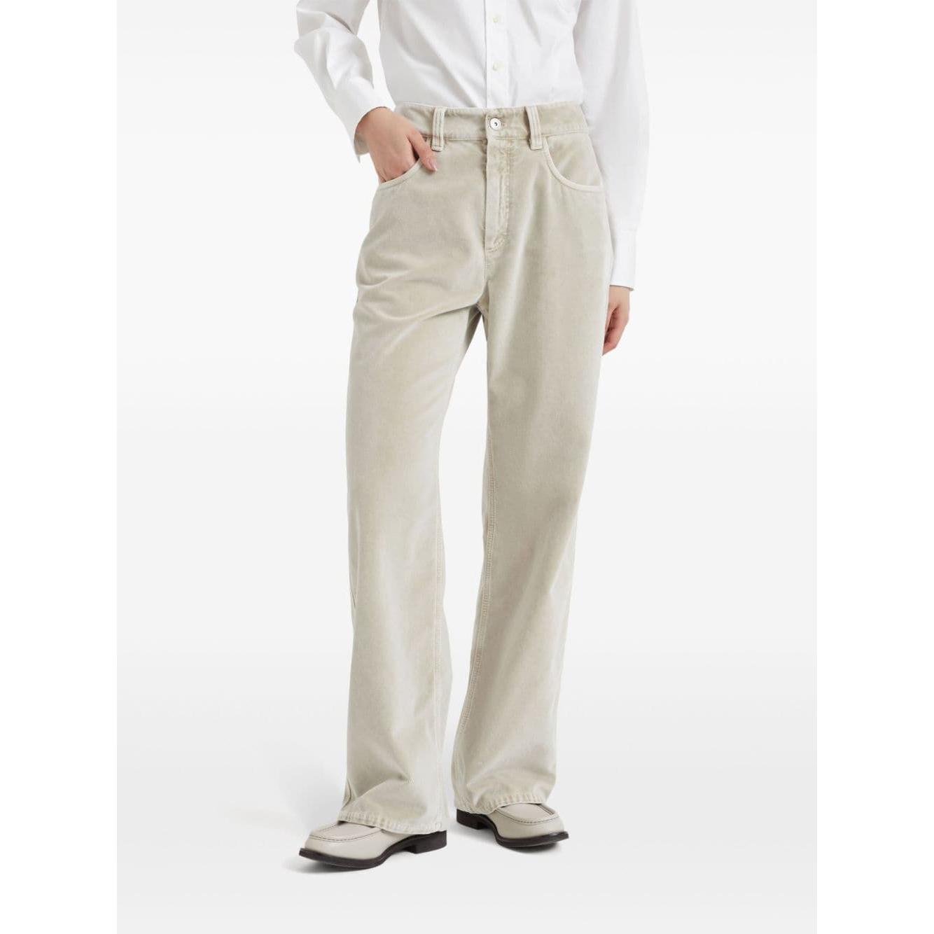 Brunello Cucinelli Trousers Beige Trousers Brunello Cucinelli