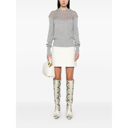 Ermanno Scervino Sweaters Grey Topwear Ermanno Scervino