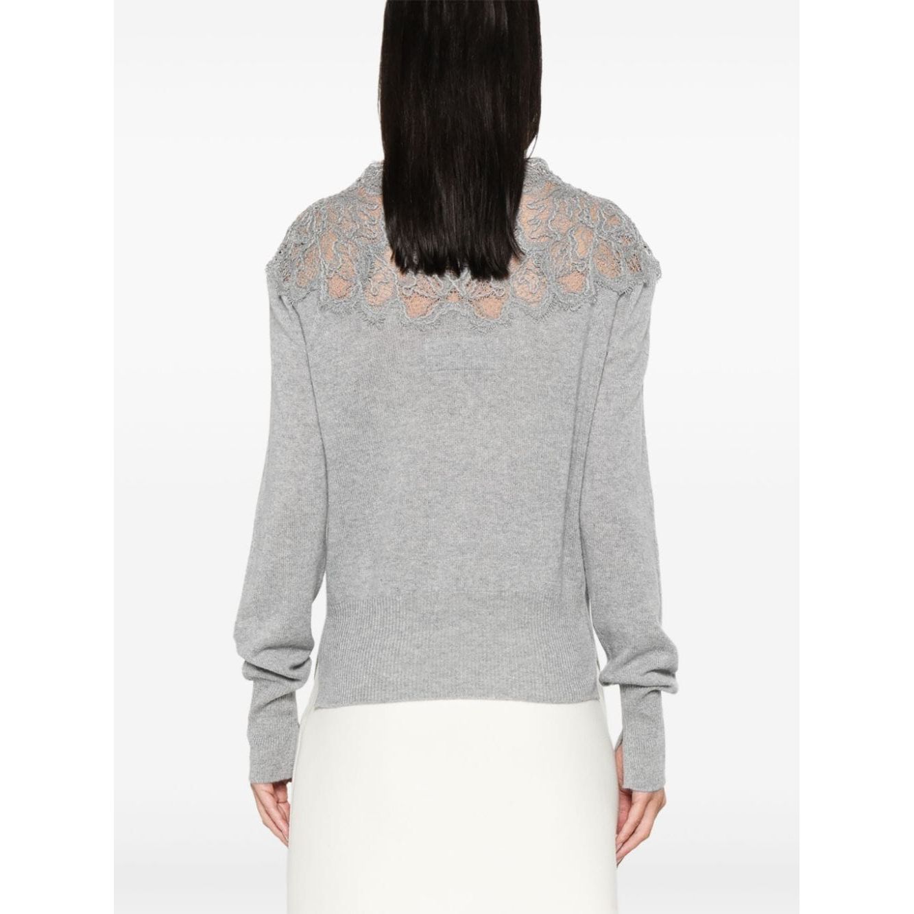 Ermanno Scervino Sweaters Grey Topwear Ermanno Scervino