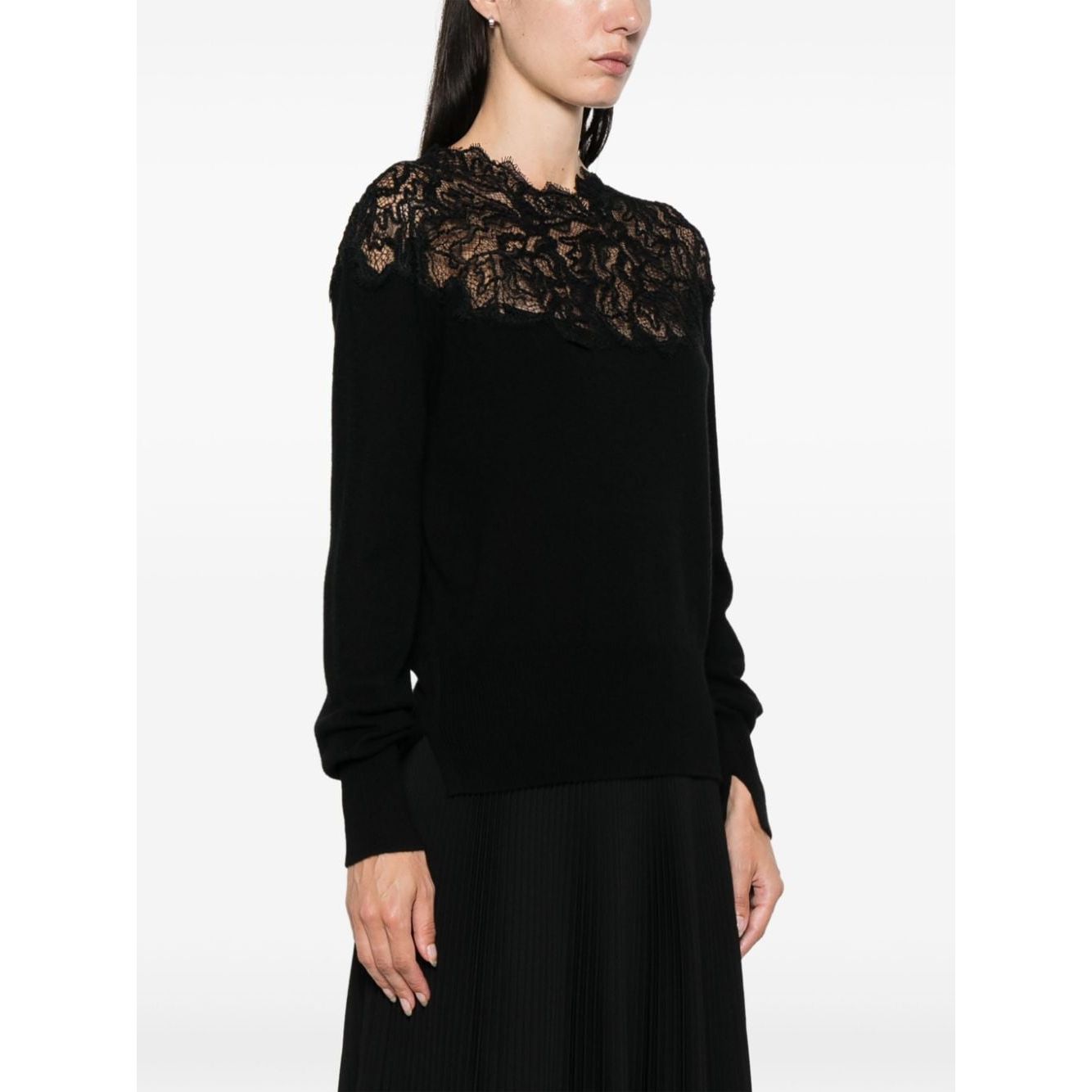 Ermanno Scervino Sweaters Black Topwear Ermanno Scervino