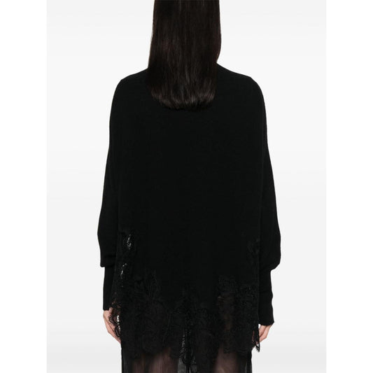 Ermanno Scervino Sweaters Black Topwear Ermanno Scervino