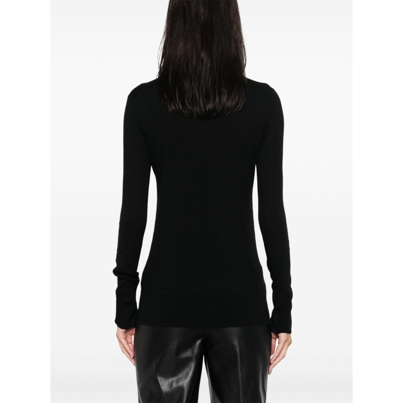 Ermanno Scervino Sweaters Black Topwear Ermanno Scervino