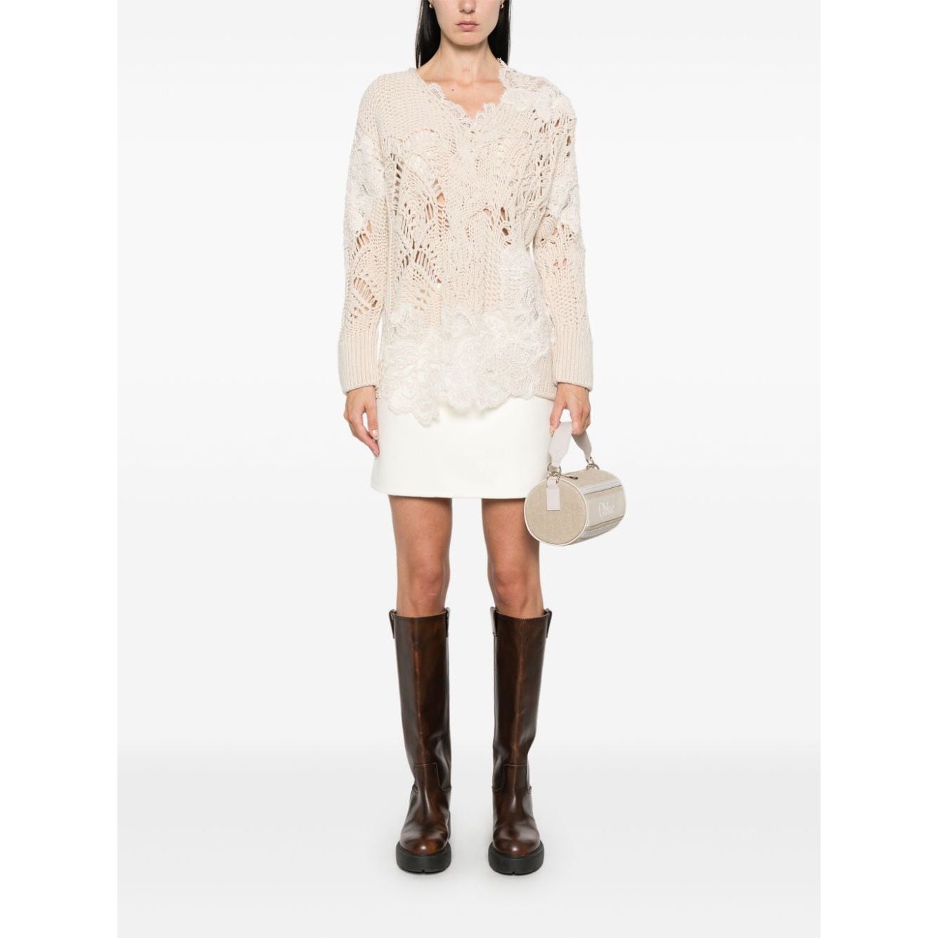 Ermanno Scervino Skirts White Skirts Ermanno Scervino