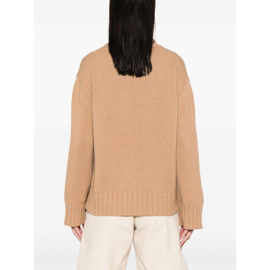 Fabiana Filippi virgin wool Sweaters Camel Topwear Fabiana Filippi