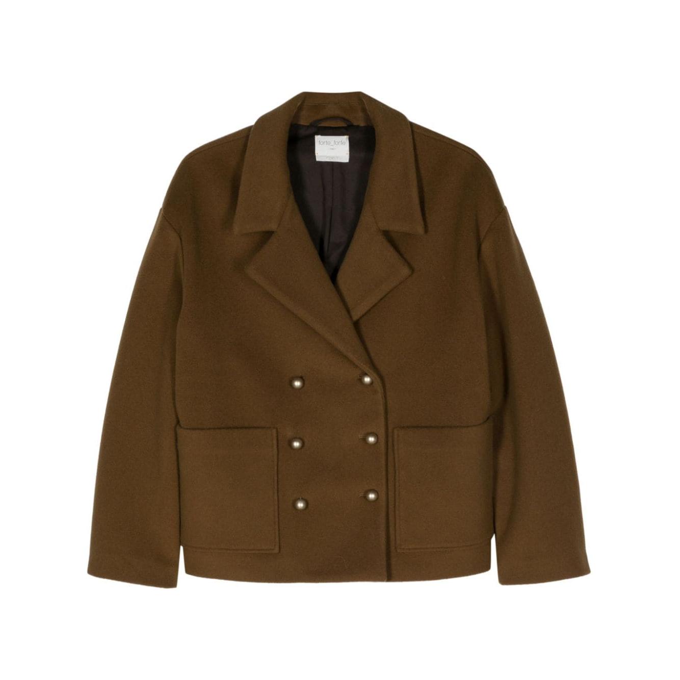 Forte Forte Coats Brown Jackets Forte Forte