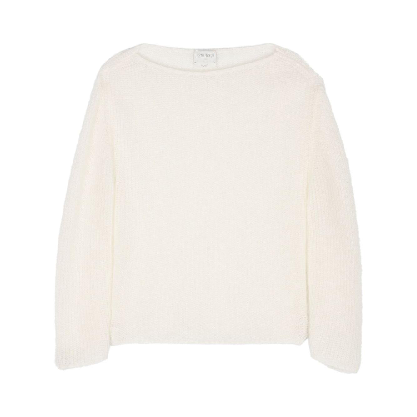 Forte Forte Sweaters White Topwear Forte Forte