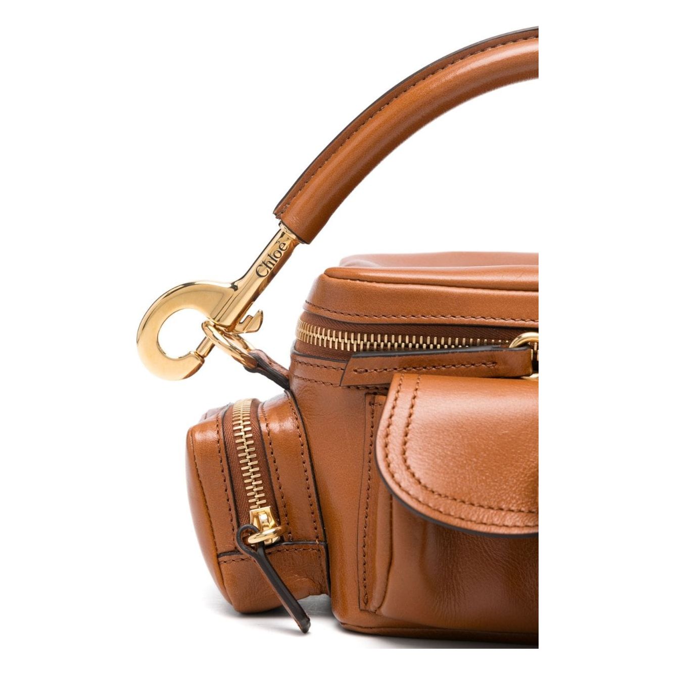 Chloè Bags.. Leather Brown Shoulder Chloè