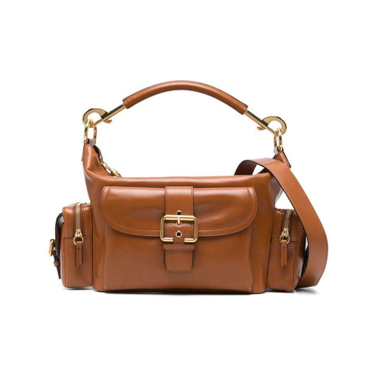 Chloè camel brown calf leather smooth grain bag Shoulder Chloè