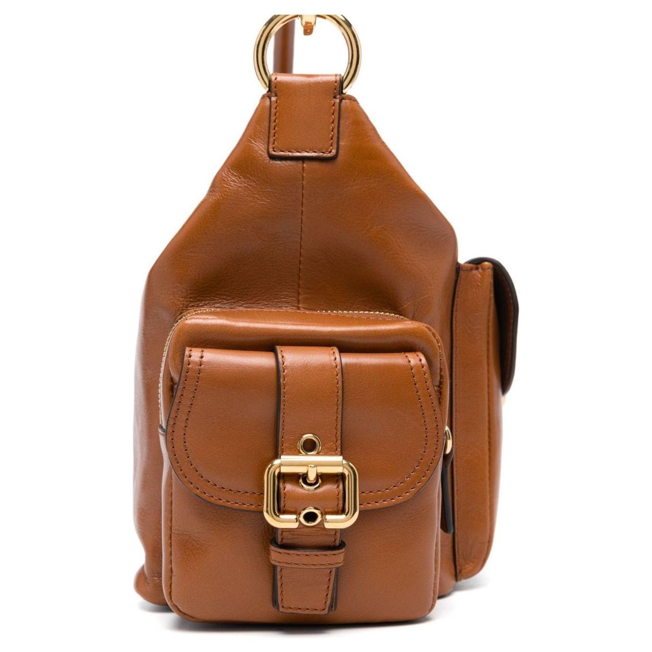 Chloè camel brown calf leather smooth grain bag Shoulder Chloè