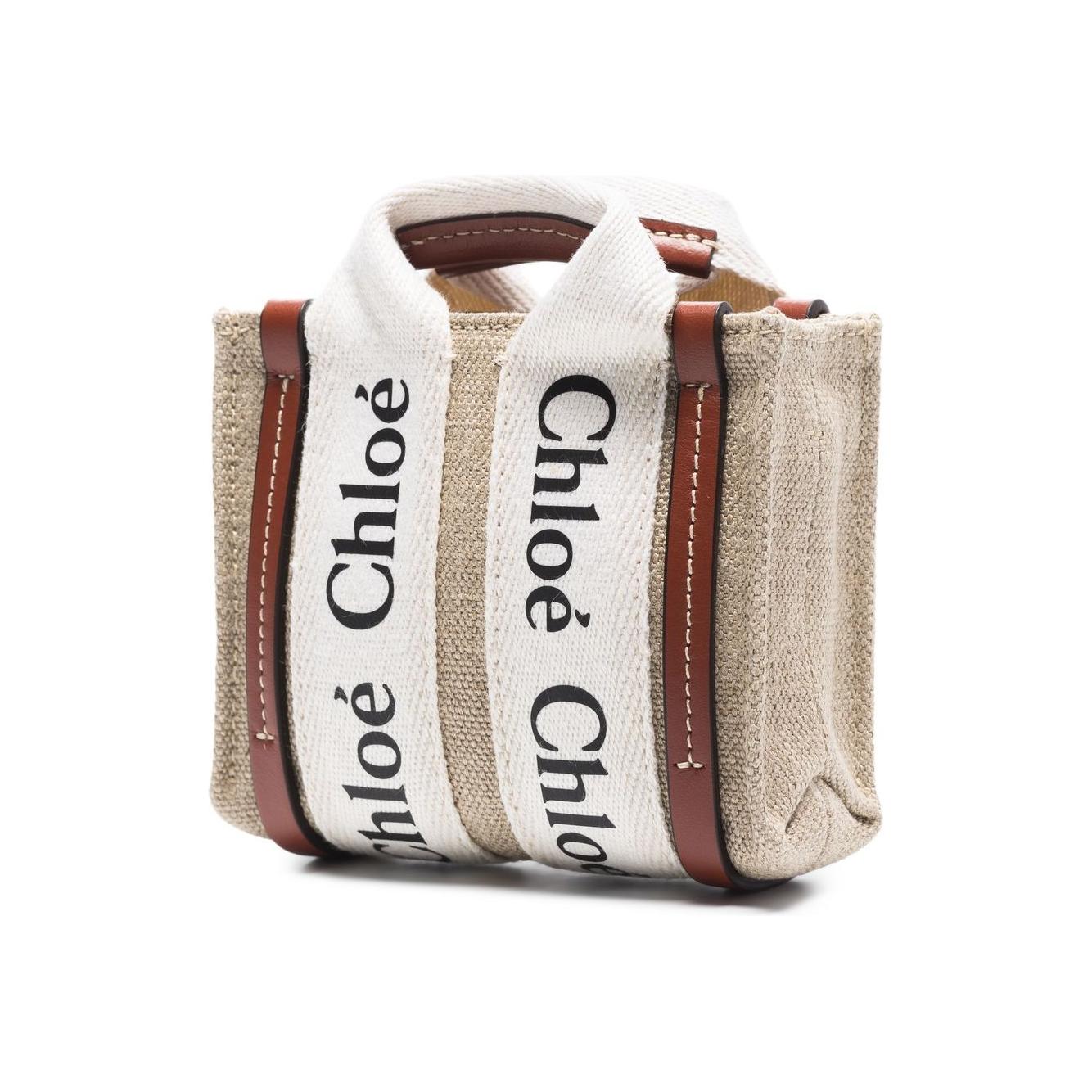 Chloè micro Woody crossbody bag Leather Clutches Chloè