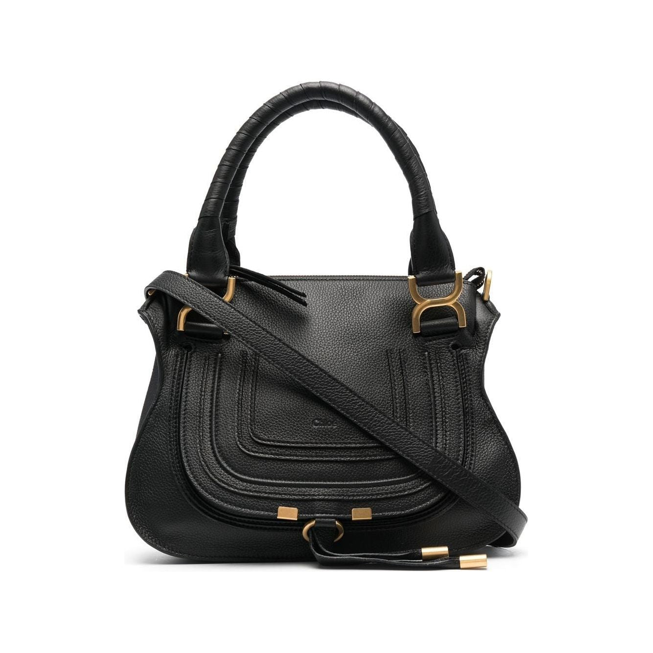 Chloè calf leather Handbag Black Handbag Chloè