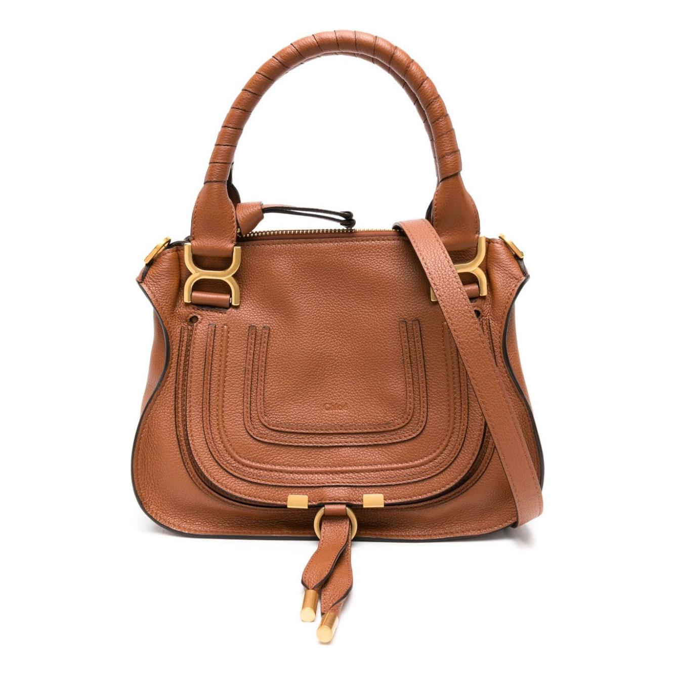 Chloè Handbag Leather Brown Handbag Chloè