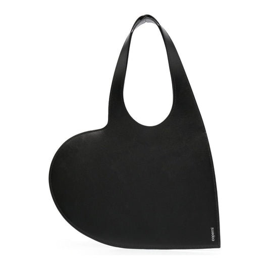 Coperni black calf leather heart-shaped design Bag Clutches Coperni