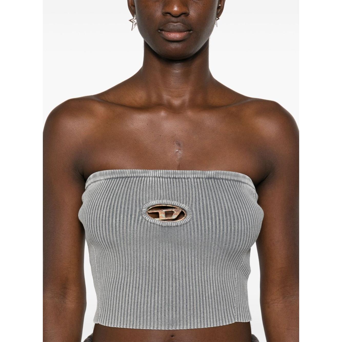 Diesel Top Grey Topwear Diesel