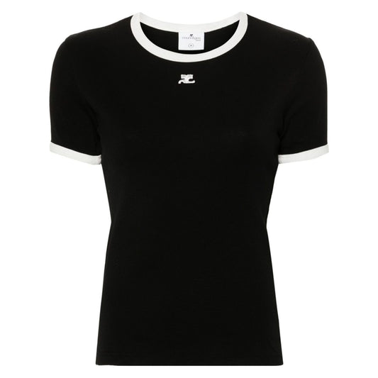 COURREGES PRE T-shirts and Polos Black