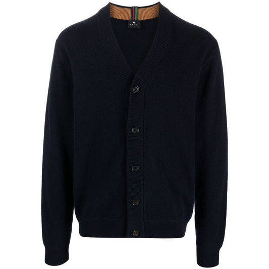 Paul Smith Sweaters Blue Topwear Paul Smith